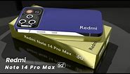 Redmi Note 14 Pro Max - 6000mAh Battery, 200MP camera, 12GB RAM,snapdragon 8+ Gen 1/Note14ProMax 5G