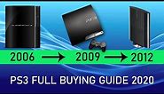 PS3 Buying guide in 2020 - FAT, Slim vs Super Slim Best Knowledge