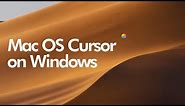 Install Mac OS Cursors on Windows 10! Easy Tutorial