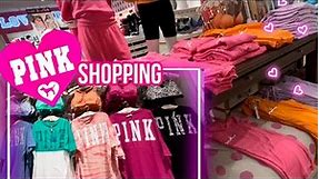 Victoria’s Secret PINK Shopping 2022 New at PINK Shop With Me PINK SHOPPING SHOPPING AT PINK