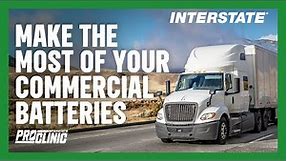 INTERSTATE BATTERIES PROCLINIC® –MAKE THE MOST OF YOUR COMMERCIAL BATTERIES