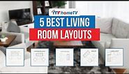 5 Best Living Room Layouts | Mandaue Foam | MF Home TV