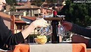Homedit - DIY Wine Glass Holder - https://youtu.be/0KU8grtzhjE