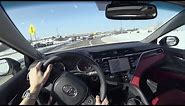 2018 Toyota Camry XSE V6 - POV Driving Impressions (Binaural Audio)