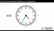 Telling Time to the Nearest 5 Minutes on an Analog Clock: 2.MD.7