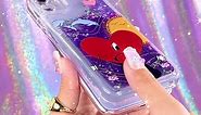 Pncljq for iPhone 12/12 Pro Case Bling Glitter Liquid Quicksand Cute Cartoon Character Kawaii Funny Sparkle Design Protective Cover for Girls Women Kids Girly Soft Phone Case for Apple i Phone12, Miny