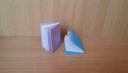 Kako napraviti papirnu origami knjigu(How to make origami book)
