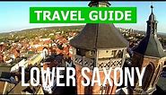 Lower Saxony, Germany | City of Hannover, Braunschweig, Osnabrück, Goettingen | Drone 4k video