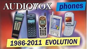 Audiovox phones evolution 1986-2011