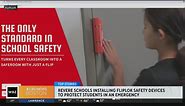 Revere schools installing FlipLok safety devices to protect students in an emergency