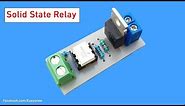 How to make Solid State Relay using BT138-600 Triac