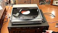 Technics SL-5 Direct Drive Linear Tracking Turntable