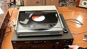 Technics SL-5 Direct Drive Linear Tracking Turntable