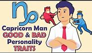 6 Good and Bad Personality Traits of Capricorn Man