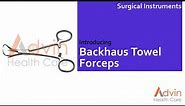 Backhaus Towel Clamp Forceps