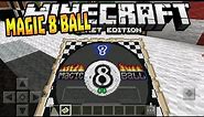 MAGIC 8 BALL in MCPE 0.16.0!!! - Redstone Creation - Minecraft PE (Pocket Edition)