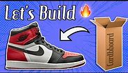 THIS IS HOW YOU MAKE JORDAN 1s OUT OF CARDBOARD 🔥 | #DIY