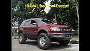 10 cm lifted Ford Escape