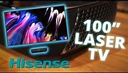 The NEW 100 Inch LASER Projector by Hisense ( Unboxing )