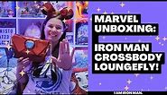 MARVEL LOUNGEFLY UNBOXING! Iron Man 15th anniversary cosplay Loungefly crossbody