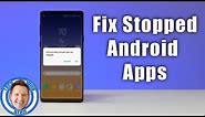 How to Fix Stopped Android Apps, Change Permissions & Set Defaults