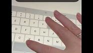 How to use swipe text on the iPad keyboard