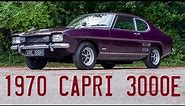 1970 Ford Capri 3000e goes for a drive