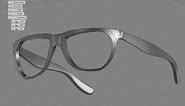 Designing sunglasses in Autodesk Fusion 360 - Creating the volume - 2/3