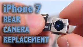 iPhone 7 Rear Camera Replacement