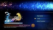 Final Fantasy X HD Remaster Title Screen (PS3, Vita)