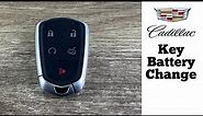 How To Change A Cadillac Smart Key Remote Fob Battery - ATS, CTS, XTS Batteries Replace Tutorial