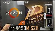 AMD Ryzen 5 5600G GIGABYTE B450M S2H Kingston NV2 NVMe Segotep Memphis S Gaming PC Build