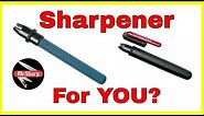 Victorinox dual knife sharpener - How to sharpen a pocket knife?