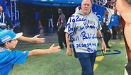 Belichick signed photo of infamous meme, met with young Patriots fans he snubbed in Detroit