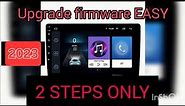 How to Update the Firmware to the Latest Version on Android Head Units 2023 (all YTXXXX models)