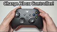 How to Charge Xbox Controller or Change Battery! (Series X, S, One)