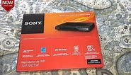 Sony DVD Player DVP-SR210P Unboxing Test Review