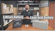 Lithium vs AGM Batteries: What's Best For Off-Grid Solar Power Systems? Comparison & Breakdown