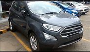 All New Ford EcoSport Smoke Grey Color First Look - Walkaround !!