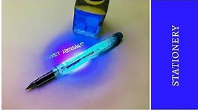 How To Make An Invisible Ink Fountain Pen | DIY