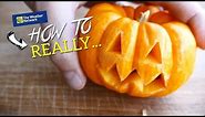STOP Cutting the Top - Halloween Pumpkin Carving Tips