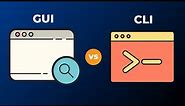 What is the Difference between GUI and CLI or CMD