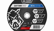 Full Boar 230mm (9") x 2.5 x 22.23mm Metal Cutting Disc
