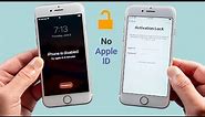 How to Unlock iPhone 7 without Apple ID Password 2021