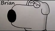 38th drawing: Brian Griffin (Family Guy) [HD]