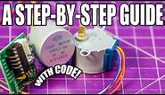 The Cheapest Stepper Motor And How You Use It (28BYJ-48 & ULN2003 Arduino Tutorial!) (WITH CODE!)