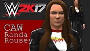 WWE 2K17 : Ronda Rousey CAW Formula (PS3/XBOX 360)