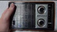 1961 Motorola X31N-1 transistor radio (made in the USA)