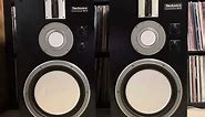 Technics SB-10 Speaker Demo/Test With A Vinyl Record