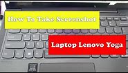 How To Take Screenshot on Laptop Lenovo